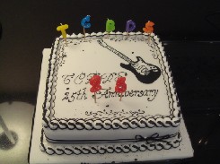 25th Anniversary cake